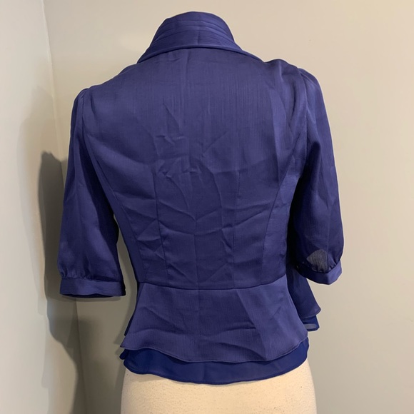 Obusi Blazer Blouse XS - Picture 6 of 12